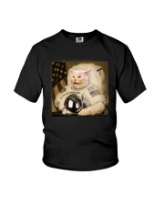 CAT MEME ASTRONAUT Youth T-Shirt thumbnail