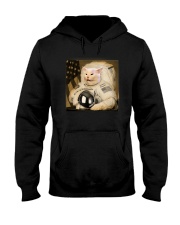 CAT MEME ASTRONAUT Hooded Sweatshirt thumbnail