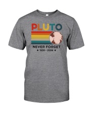PLUTO NEVER FORGET Classic T-Shirt front