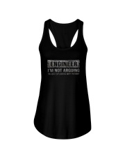 ENGINEER I'M NOT ARGUING Ladies Flowy Tank tile
