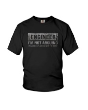 ENGINEER I'M NOT ARGUING Youth T-Shirt tile
