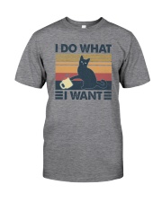 I DO WHAT I WANT CAT Classic T-Shirt front