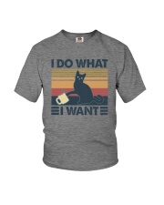 I DO WHAT I WANT CAT Youth T-Shirt thumbnail