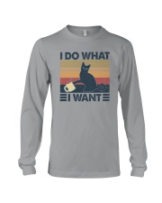 I DO WHAT I WANT CAT Long Sleeve Tee thumbnail