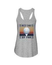 BEST GOLF DAD BY PAR Ladies Flowy Tank tile