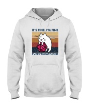 IT'S FINE I'M FINE EVERYTHING'S FINE Hooded Sweatshirt tile