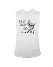 I JUST REALLY LOVE CATS Sleeveless Tee thumbnail
