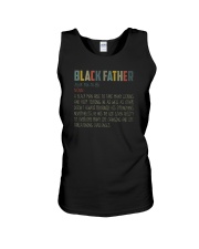 BLACK FATHER noun Unisex Tank tile