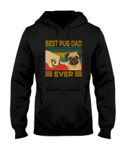 BEST PUG DAD EVER s Hooded Sweatshirt thumbnail