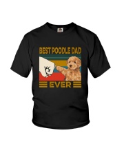 BEST Poodle DAD EVER Youth T-Shirt thumbnail