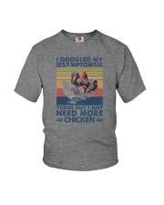 I JUST NEED MORE CHICKENS Youth T-Shirt tile