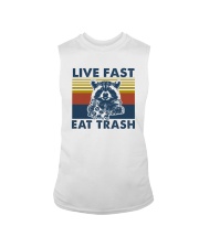 LIVE FAST EAT TRASH Sleeveless Tee thumbnail