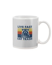 LIVE FAST EAT TRASH Mug thumbnail