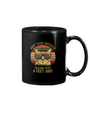 KEEP YOUR DISTANCE PLEASE STAY 6 FEET AWAY Mug thumbnail