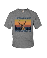 I LIKE BIG BUCKS Youth T-Shirt tile