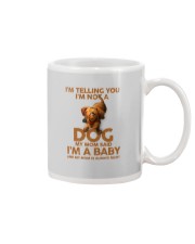 I'M TELLING I'M NOT A DOG DACHSHUND Mug tile