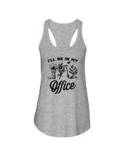 I'LL BE IN MY OFFICE Ladies Flowy Tank tile