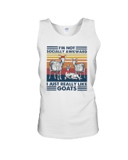 I JUST REALLY LIKE GOATS Unisex Tank tile