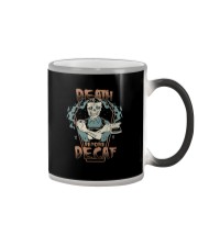 DEATH BEFORE DECAF Color Changing Mug tile