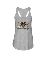 PEACE LOVE HAIRSTYLIST Ladies Flowy Tank tile