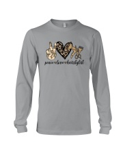 PEACE LOVE HAIRSTYLIST Long Sleeve Tee tile