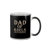 DAD OF GIRLS OUTNUMBERED Color Changing Mug thumbnail