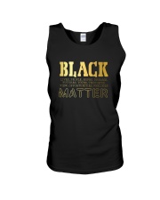 BLACK MATTER Unisex Tank tile
