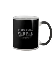 IF GUNS KILL PEOPLE Color Changing Mug tile