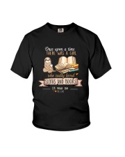 Once Upon A Time SLOTHS BOOKS Youth T-Shirt thumbnail