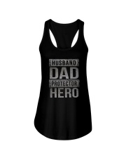 HUUSBAND DAD PROTECTOR HERO Ladies Flowy Tank thumbnail