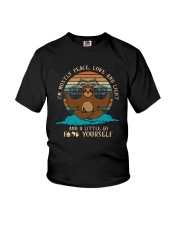 AND A LITTLE GO F YOURSELF SLOTH Youth T-Shirt thumbnail