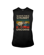 SAVE THE CHUBBY UNICORNS VINTAGE Sleeveless Tee thumbnail