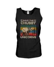 SAVE THE CHUBBY UNICORNS VINTAGE Unisex Tank thumbnail