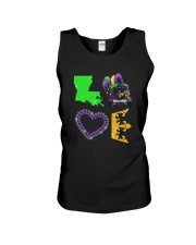 LOVE MARDI GRAS JEEP Unisex Tank thumbnail