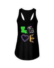 LOVE MARDI GRAS JEEP Ladies Flowy Tank thumbnail