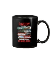 DADDY YOU ARE MY FAVORITE DINOSAUR Mug tile