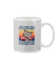 BUT IN MY HEAD I'VE PUNCHED YOU IN THE FACE Mug tile