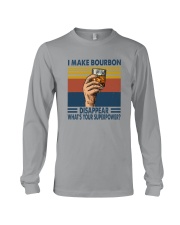 I MAKE BOURBON DISAPPEAR Long Sleeve Tee thumbnail