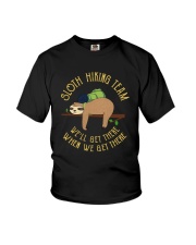 SLOTH HIKING TEAM Youth T-Shirt thumbnail