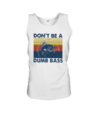 DON'T BE A DUMB BASS Unisex Tank tile