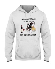SHE ALSO NEEDS FRENCHIES Hooded Sweatshirt tile