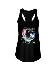GRANDMA LOVES HER GRANDKIDS TO THE MOON AND BACK Ladies Flowy Tank thumbnail