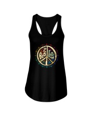 PEACE LOVE HIPPIE Ladies Flowy Tank thumbnail