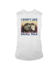 I DON'T LIKE SMALL TALK Sleeveless Tee tile