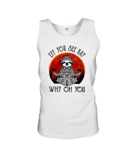 EFF YOU SEE KAY YOGA SLOTH Unisex Tank tile
