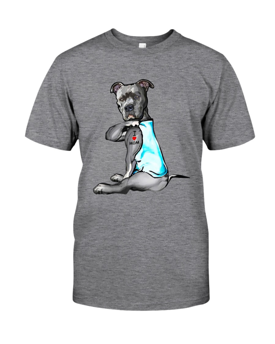 PIBULL LOVE MOM TATTOO Classic T-Shirt
