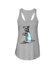 PIBULL LOVE MOM TATTOO Ladies Flowy Tank thumbnail