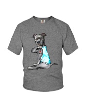 PIBULL LOVE MOM TATTOO Youth T-Shirt thumbnail