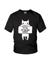 SOCIAL DISTANCING EXPERT Youth T-Shirt thumbnail