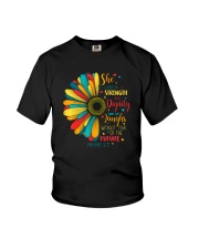 SHE IS CLOTHED IN STRENGTH AND DIGNITY Youth T-Shirt thumbnail